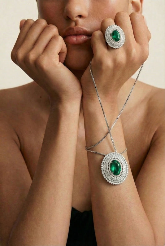 COLLANA CATHERINE VERDE