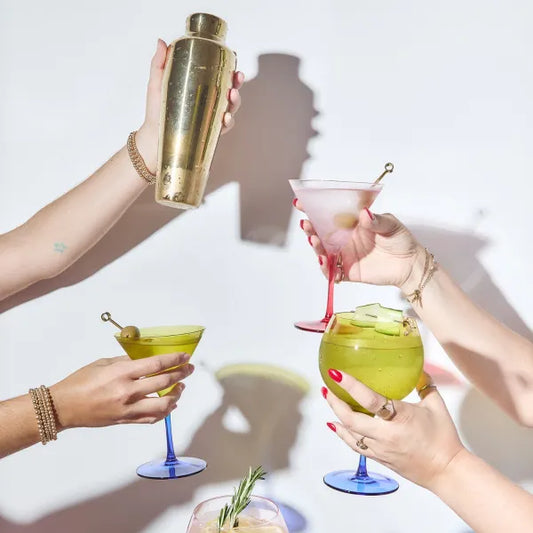 The Olive Martini Glass