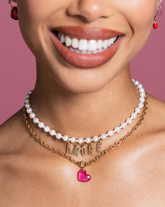 CHARM CUORE ROSA RUE DES MILLE