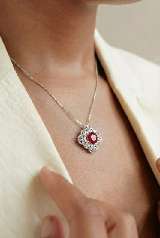 COLLANA ALEXANDRA ROSSO