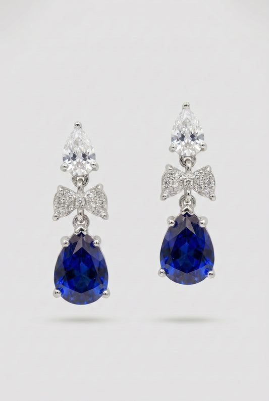 ORECCHINI AUGUSTA BLU