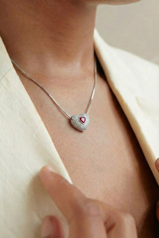 COLLANA PER SEMPRE ROSSO