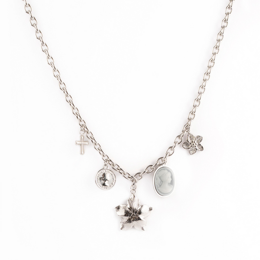 COLLANA CHARMY SILVER