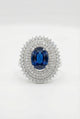 Anello Catherine Blu