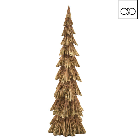 OSO - 07 ALBERO NATALE RESINA ORO