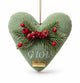 Cherry and Peach - Cuore 15x15 cm