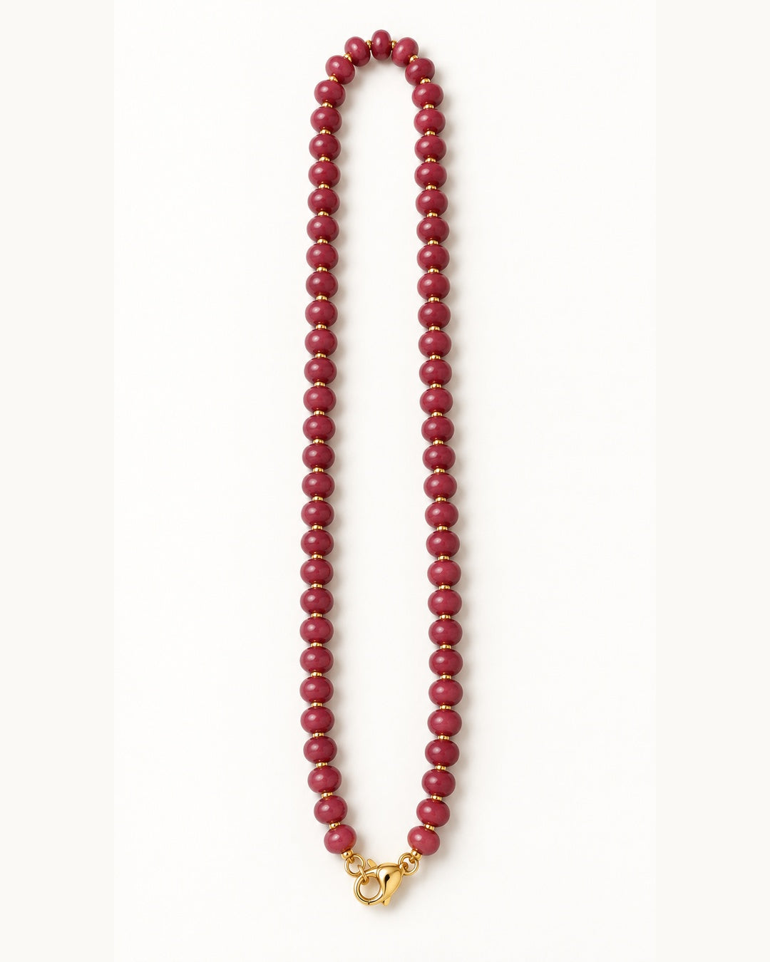 Collana Formentera burgundy