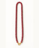Collana Formentera burgundy