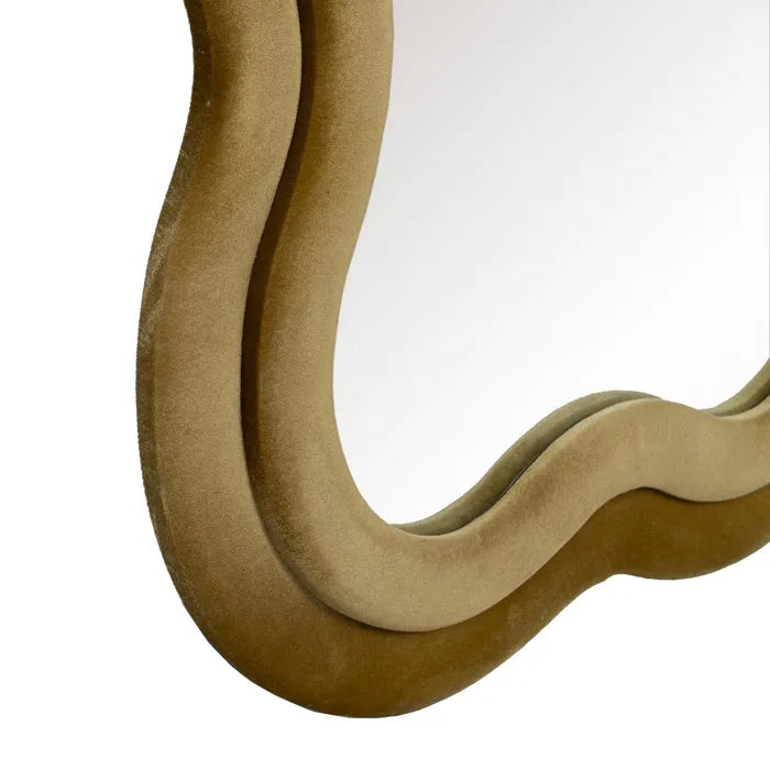 GOLD MIRROR DM-FABRIC DECORATION 60 X 4 X 160 CM