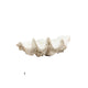 Ornamento SHELL  – Taupe + Crema