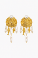 ORECCHINI PEARL & SAND