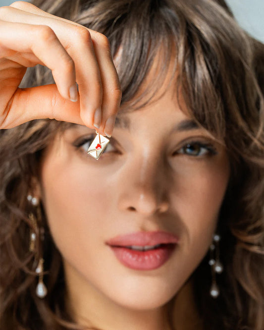 CHARM LETTERA ENVELOPE RUE DES MILLE