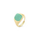 Anello Sogni con quarzo verde menta