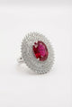 Anello Catherine Rosso