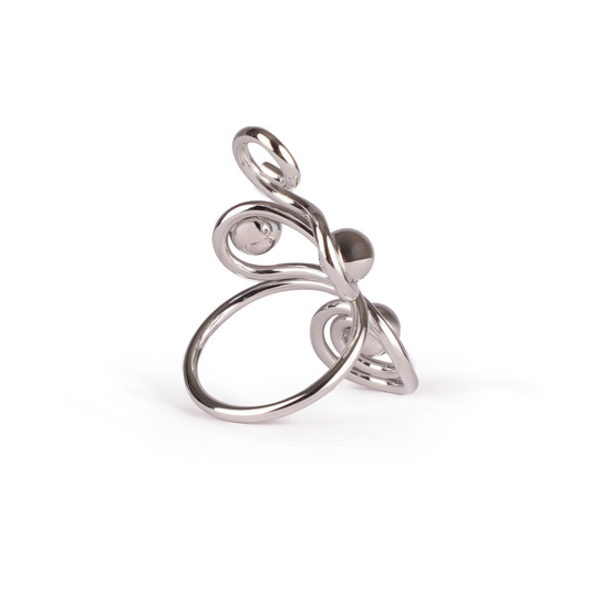 ANELLO INTRECCIO SILVER