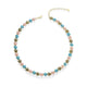 Laura P. Jewels - Girocollo fiori zirconi multicolor