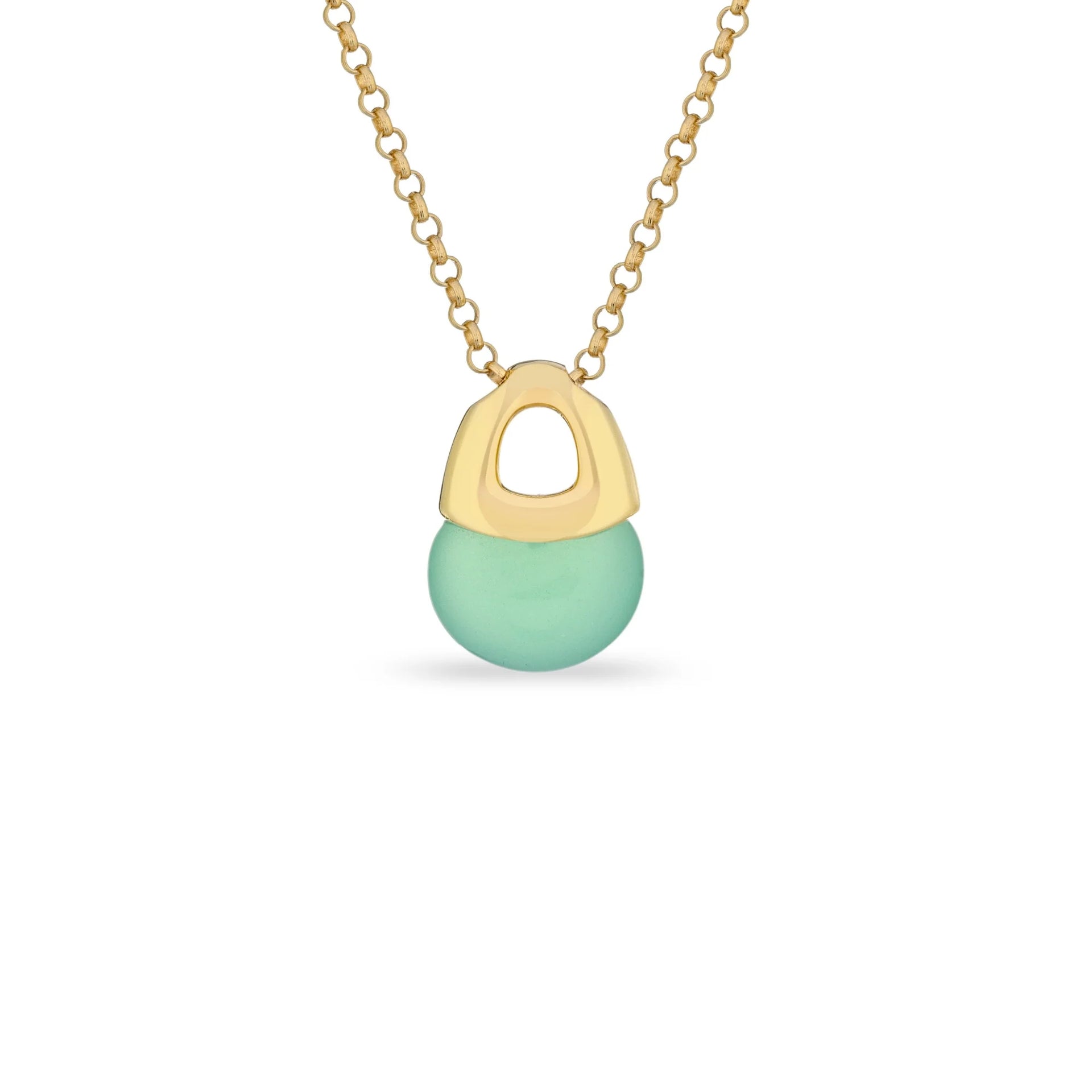 Collana Sogni Quarzo verde menta