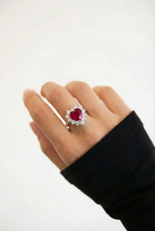 ANELLO ALICE ROSSO