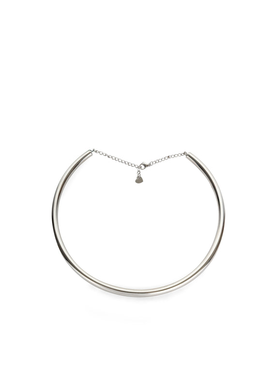 COLLANA HOOPS SILVER
