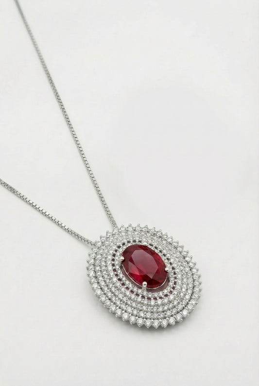 COLLANA CATHERINE ROSSO