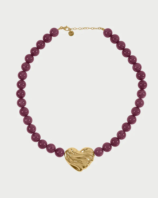 BOLDHEART
Girocollo Giada Burgundy Cuore Bold