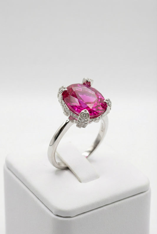 ANELLO CAROLINE FUCSIA