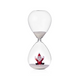 ICHENDORF Christmas Tales Clessidra Babbo che Salta 20cm Vetro Borosilicato