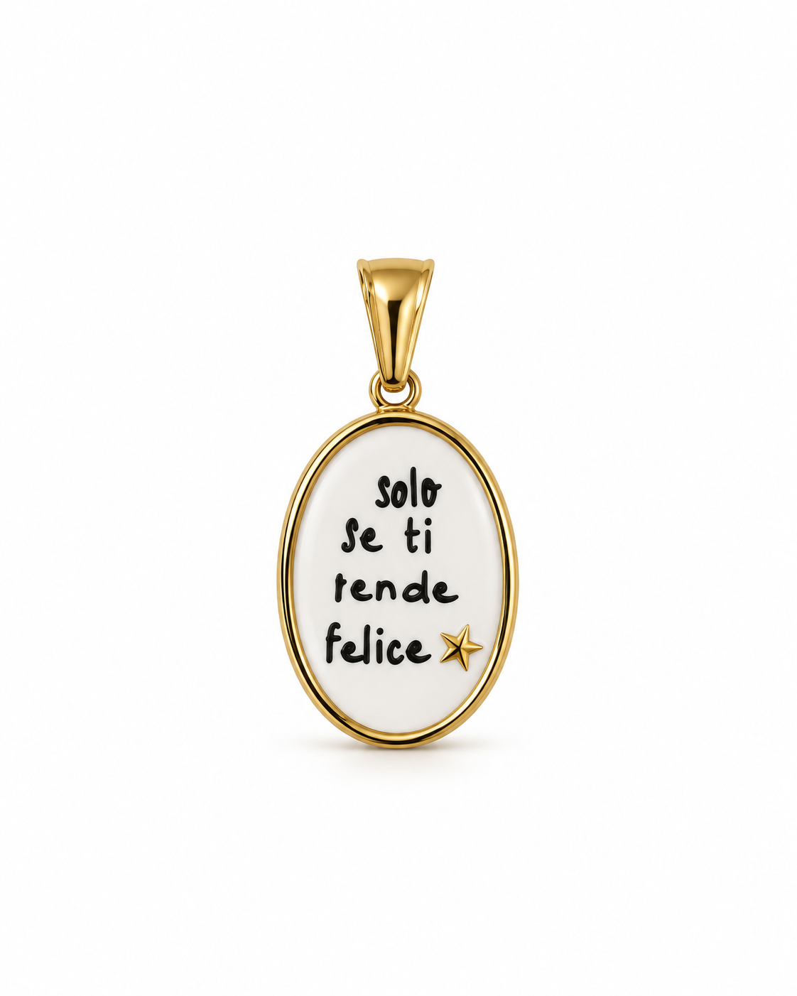 Charm “Sole se ti rende felice”