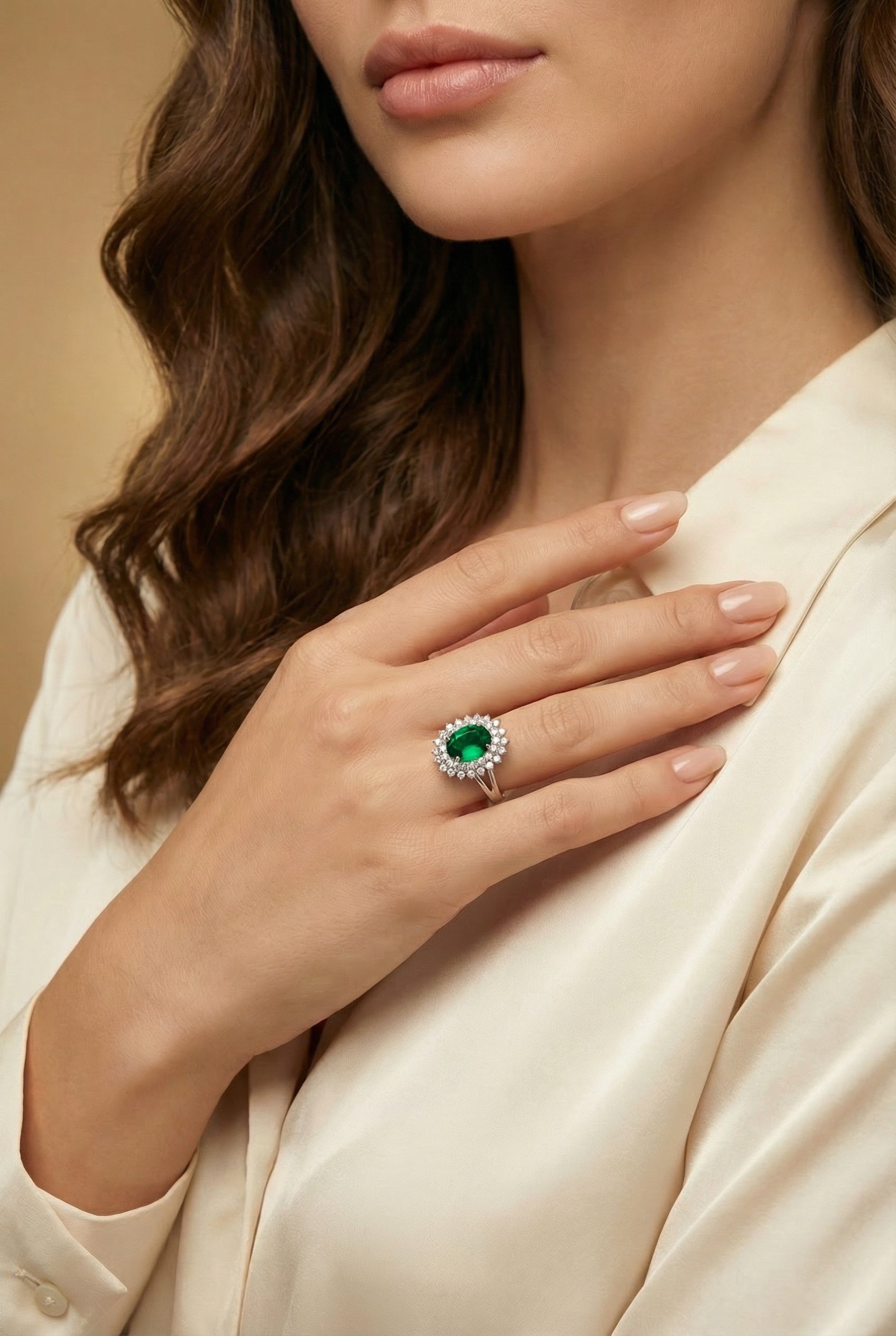 ANELLO ISABELLA VERDE