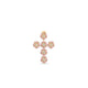 Laura P. Jewels - Orecchino croce marquise rosa