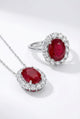 PARURE DIANA ROSSO