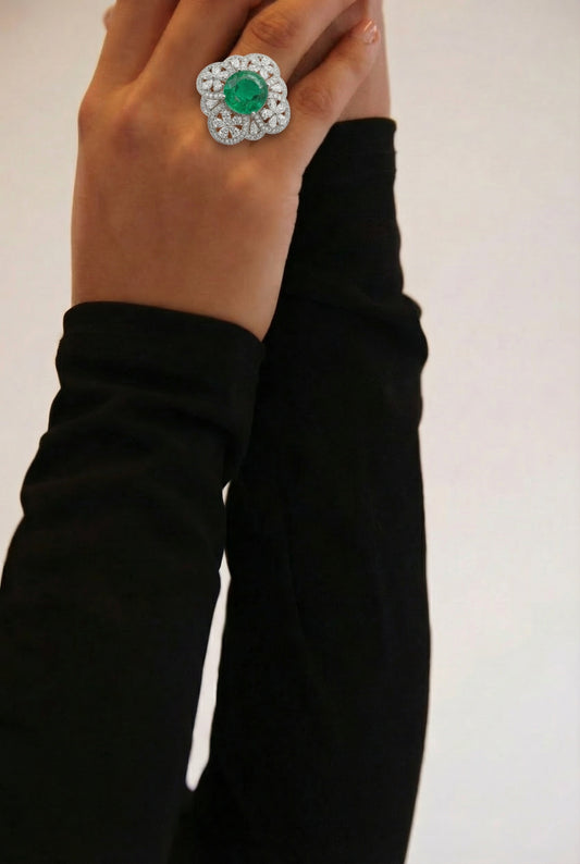 ANELLO ALEXANDRA VERDE