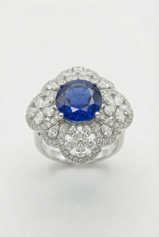 ANELLO ALEXANDRA BLU