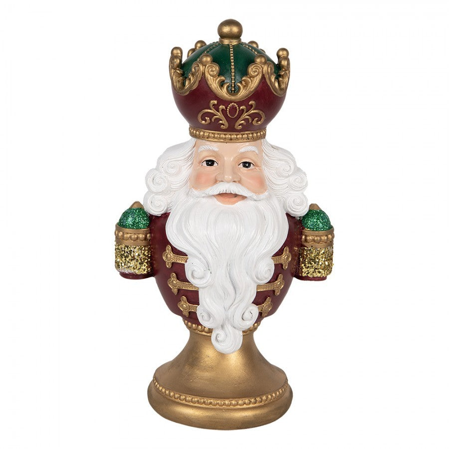 CLAYRE & EEF STATUA BUSTO BABBO NATALE