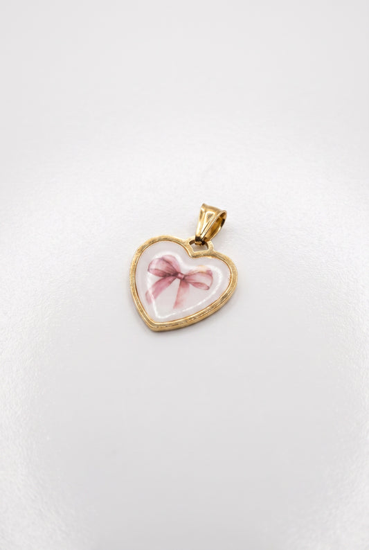 CHARM FIOCCO ROSA