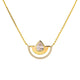 981 Jewels - Collana Colorful Half Round Shine