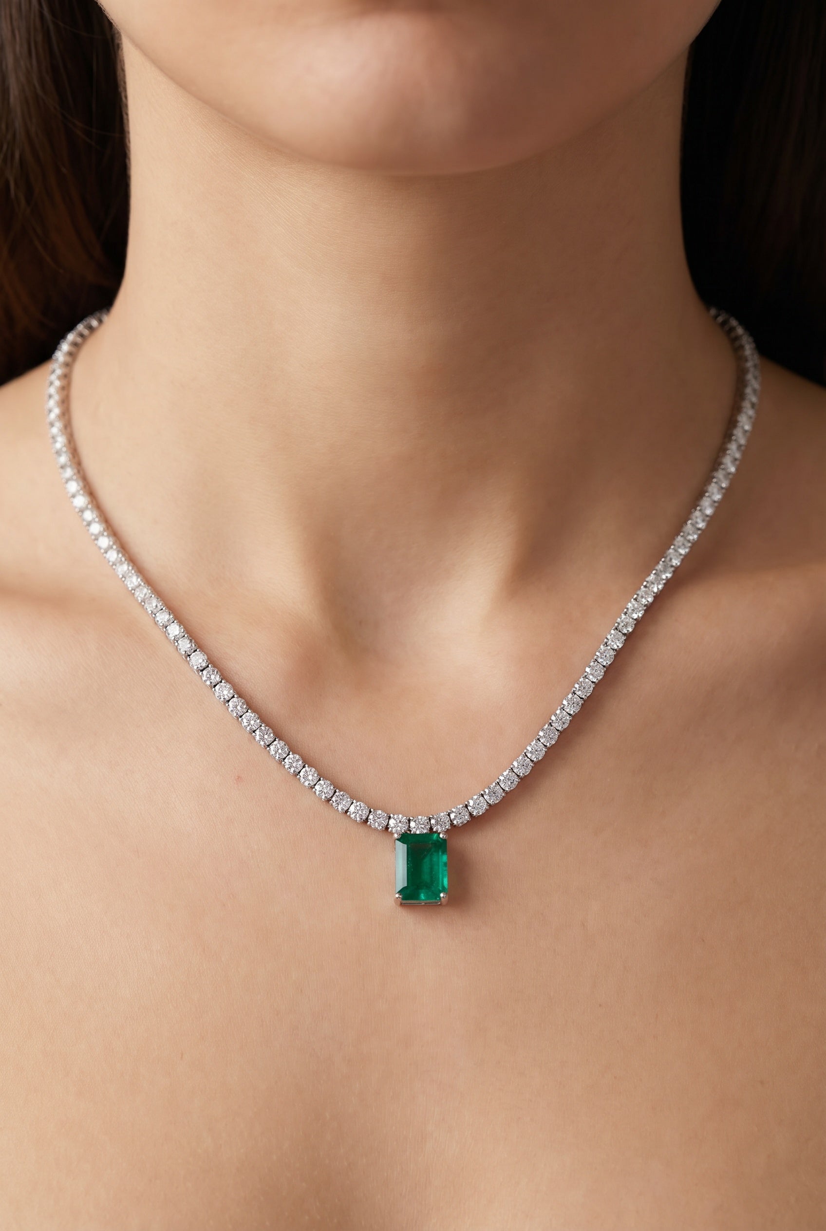 COLLANA BLOOM VERDE