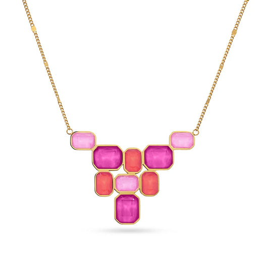 Collana con prisma Pixels