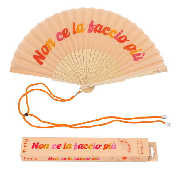 Ventaglio "Non ce la taccio più"