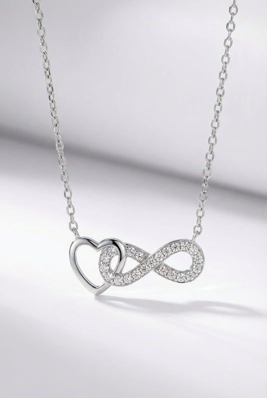 COLLANA AMORE INFINITO SILVER