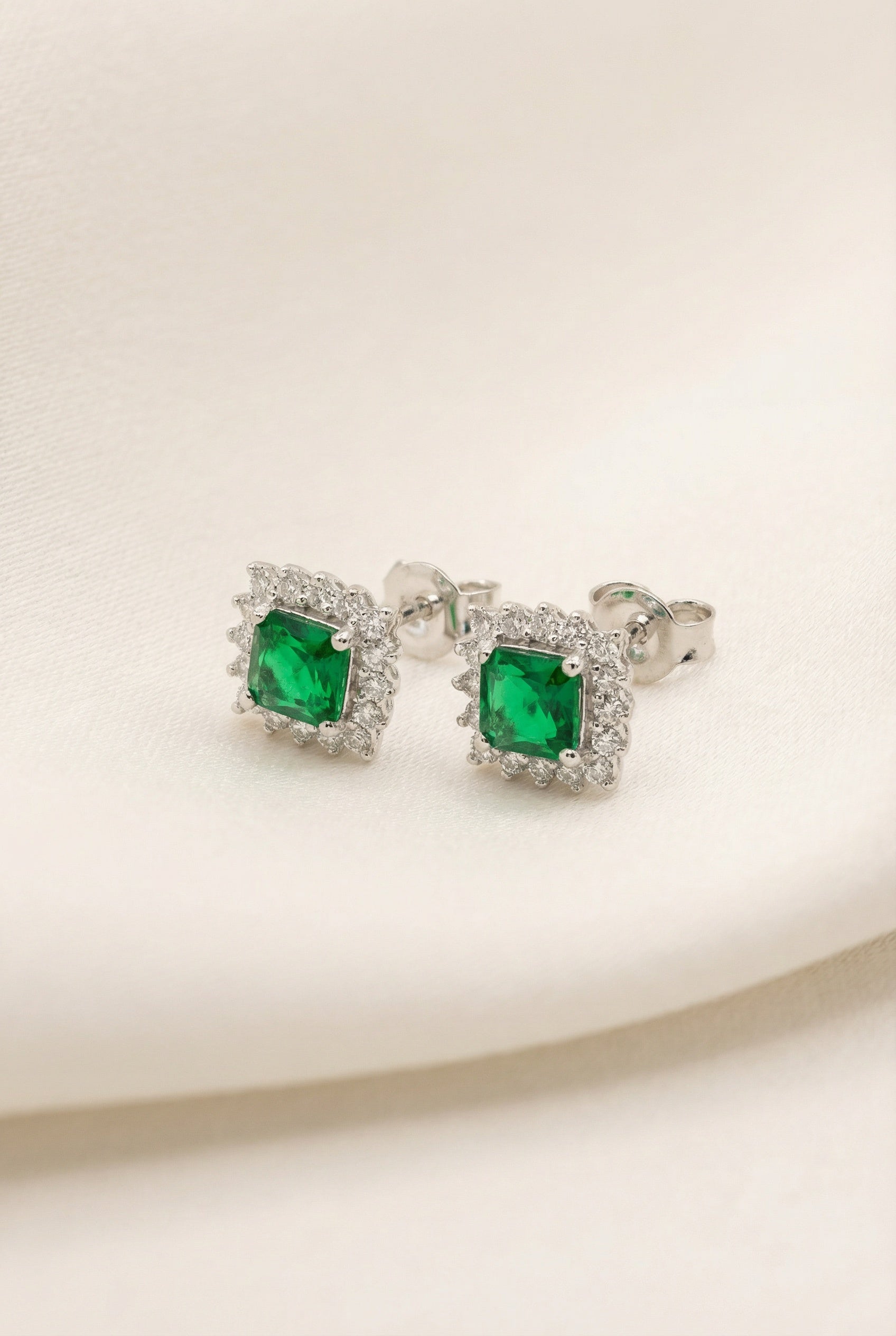 Orecchini Elizabeth Verde