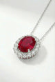 COLLANA DIANA ROSSO