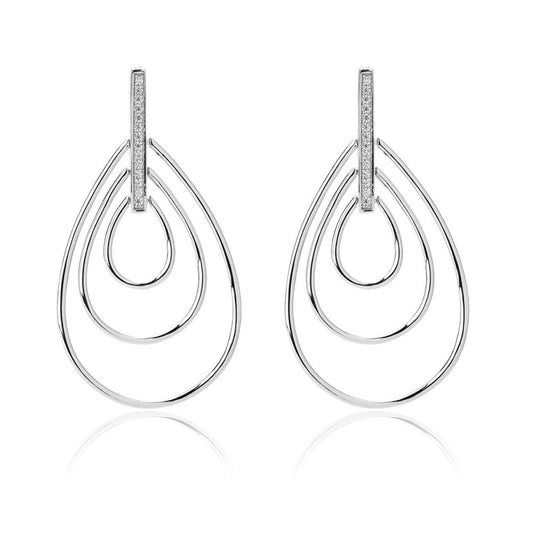 981 Jewels - Orecchini Essential Ellipse