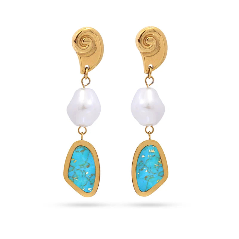 Orecchini Aqua Reef