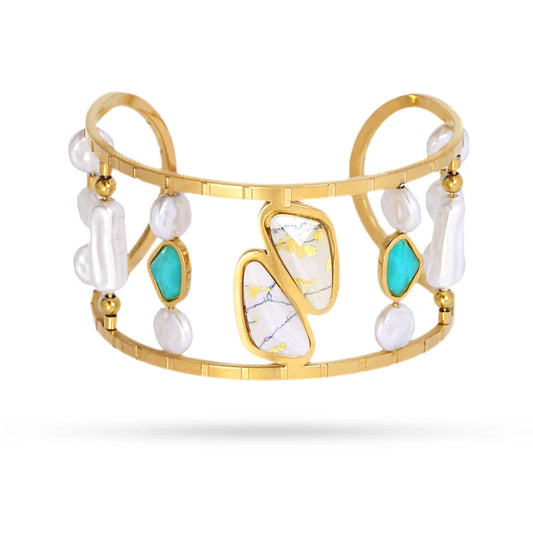 BRACCIALE ACQUA MARINA