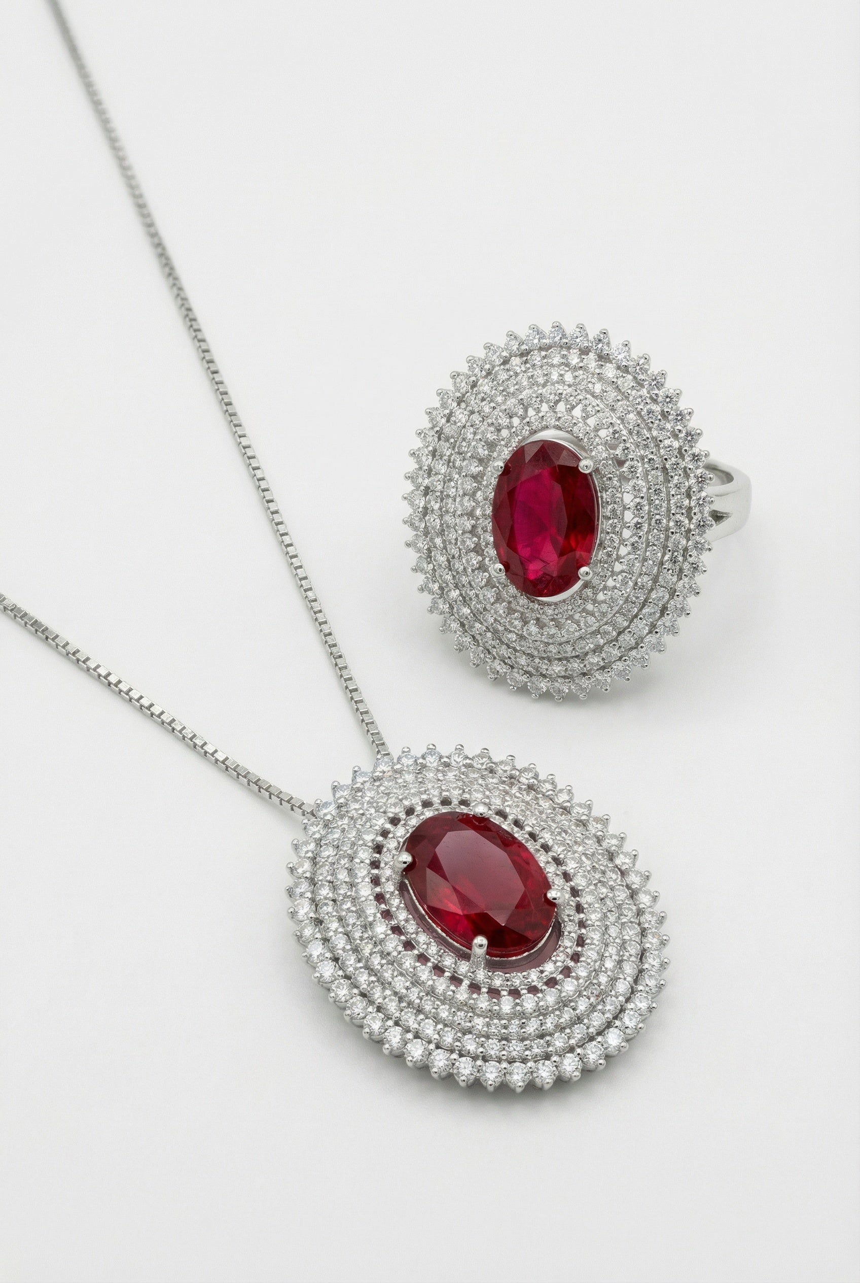 PARURE CATHERINE ROSSO