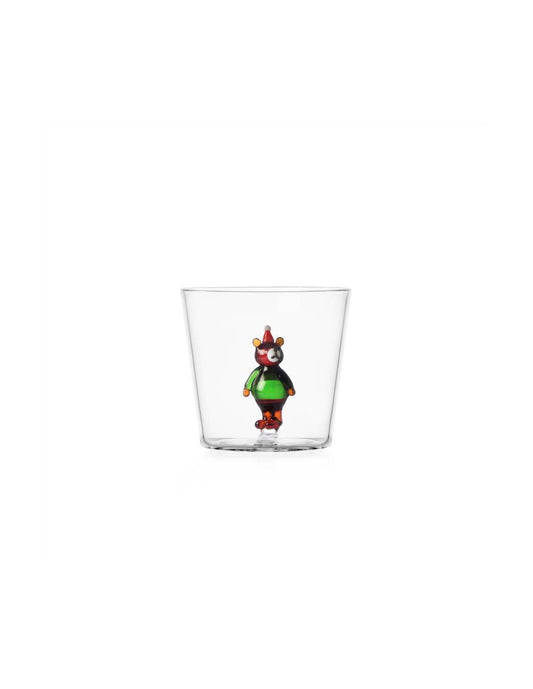 ICHENDORF Tumbler Orso Bruno con Cappello Natale